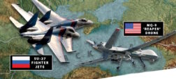 ماجرای ساقط شدن پهپاد MQ-9 Reaper آمریکایی توسط جنگنده های روسی چیست؟