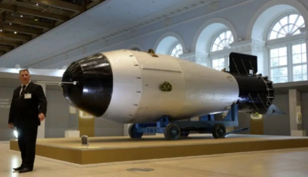بمب تزار ویدیو منتشر شده از تست بزرگ ترین بمب اتمی تاریخ