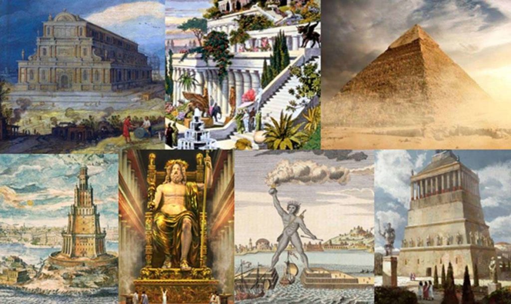 با عجایب هفتگانه جهان باستان آشنا شوید + اینفوگرافیک