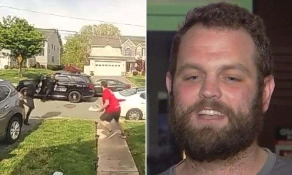 کمک پیک پیتزای خونسرد و بامزه به پلیس برای دستگیر کردن متهم فراری + ویدیو