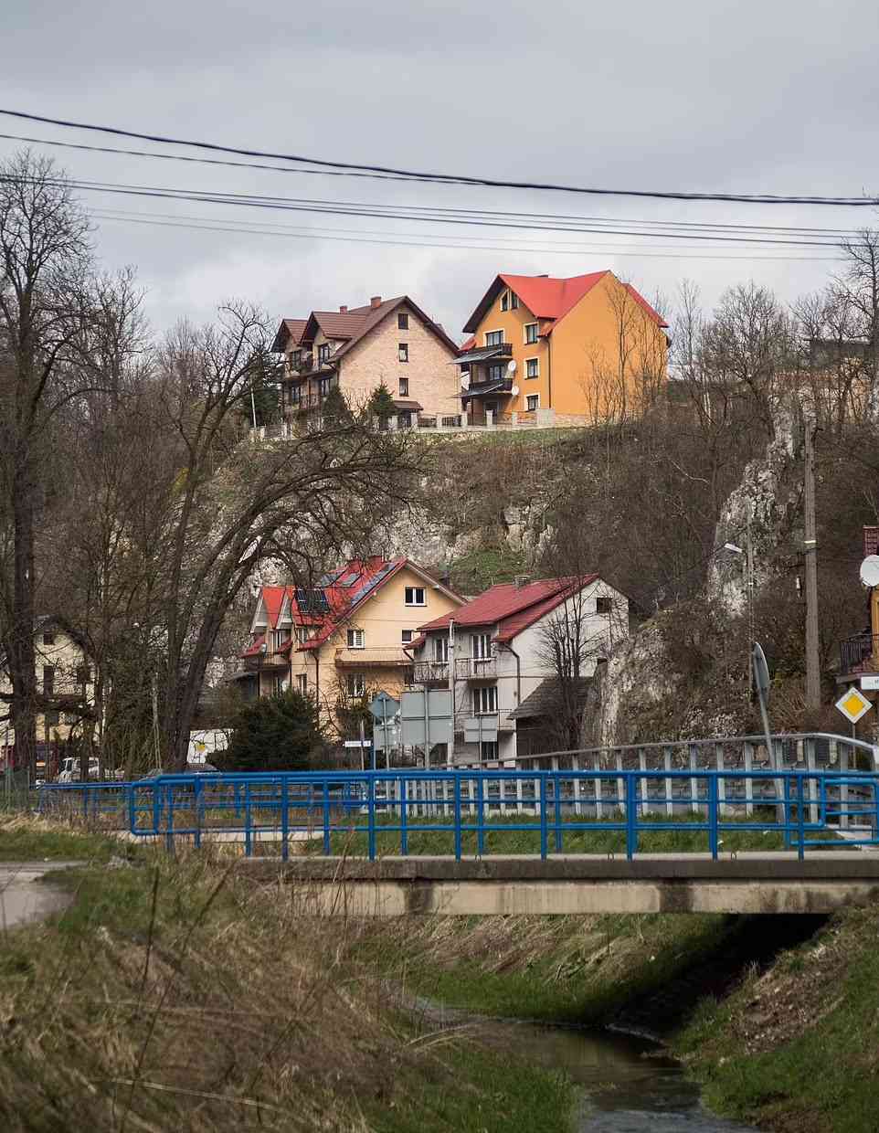 روستای لهستانی ای که منظره هوایی اش مورد توجه قرار گرفته است