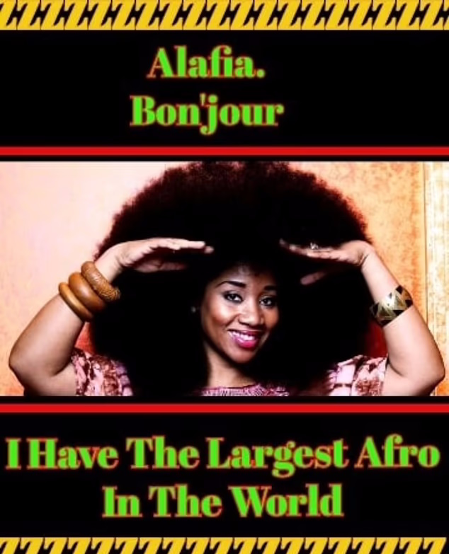 زنی که بزرگترین موهای آفرو در جهان را دارد + تصاویر