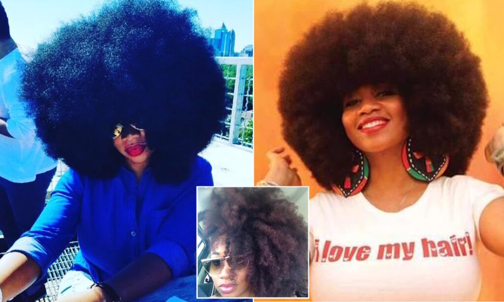 با زن دارنده رکورد بزرگترین موهای آفرو در جهان آشنا شوید [تصاویر]