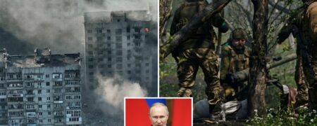 تلفات روسیه در ۵ ماه اخیر در باخموت ۲۰,۰۰۰ کشته و ۸۰,۰۰۰ زخمی بوده است + ویدیو