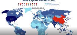نمودار صادرات چین از سال ۲۰۰۱ تا ۲۰۲۲ + اینفوگرافیک