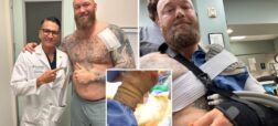 جراحی مجدد هافثور پی یرشون به خاطر عفونت خطرناک پارگی عضله سینه اش + ویدیو