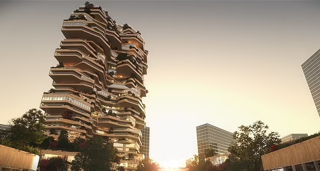 طراحی عجیب «برج های واحه» نانجینگ چین