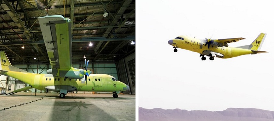 موفقیت پرواز آزمایشی اولین هواپیمای ترابری ساخت ایران؛ «سیمرغ» چه ویژگی هایی دارد؟ + ویدئو