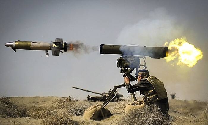 استفاده روس ها از موشک ضد تانک ایرانی دهلاویه در جنگ اوکراین + ویدیو