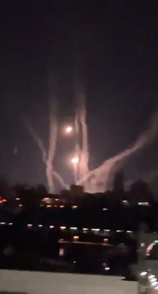 لحظه نابودی سیستم پاتریوت در حمله موشکی روسیه به کی یف