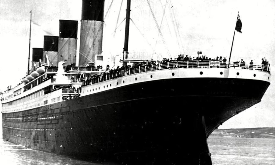 مقایسه تصاویر بقایای کشتی تایتانیک با ظاهر آن پیش از غرق شدن