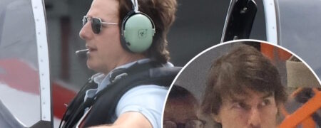 پرواز تام کروز با ماستنگ P-51 خود و آماده شدن برای «ماموریت غیرممکن؛ روزشمار مرگ ۲»