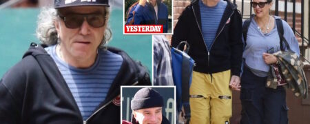 دیده شدن دنیل دی لوئیس برای اولین بار طی ۴ سال گذشته با چهره ای غیرقابل تشخیص