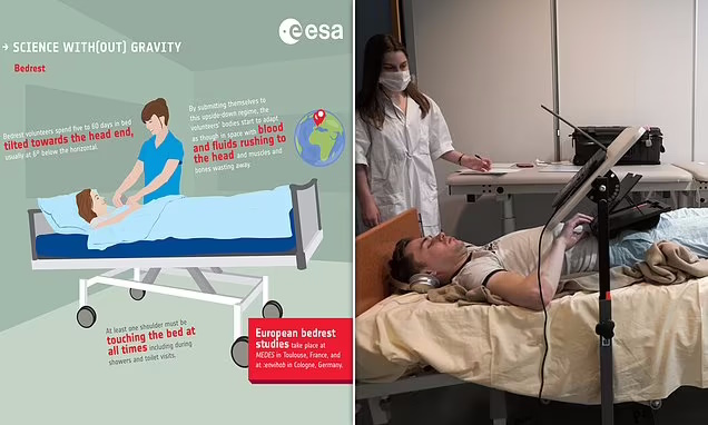 شغل رویایی؛ ۱۵,۶۰۰ پوند برای ۲ ماه خوابیدن روی یک تخت در آژانس فضایی اروپا