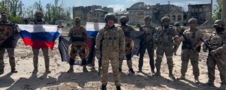 تصرف شهر باخموت بعد از ۹ ماه نبرد؛ پریگوژین به زلنسکی: «سلامم را به بایدن برسان»