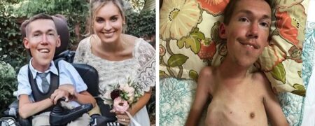 این پسر معلول و همسر سالمش ثابت کردند عشق حد و مرز نمی شناسد