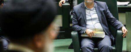 گاف باورنکردنی رضا فاطمی امین وزیر معزول صمت در جلسه استیضاحش + ویدئو