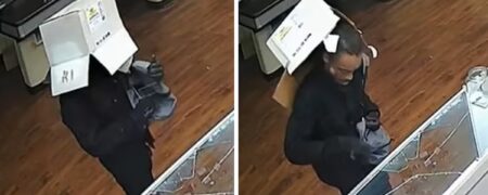 سارقی که برداشتن استتار چهره اش هویت او را به شکل خنده داری فاش می کند + ویدیو