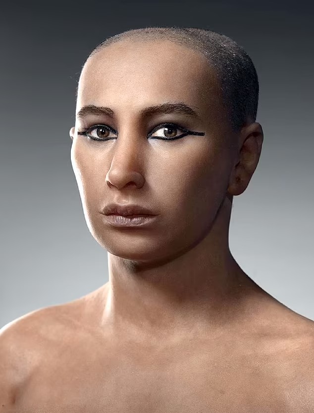 بازسازی دیجیتالی چهره توت عنخ آمون فرعون مصر پس از 3,300 سال