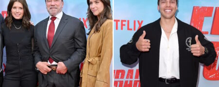 دوری کردن فرزندان مشترک آرنولد شوارتزنگر و همسر سابقش از برادر ناتنی شان