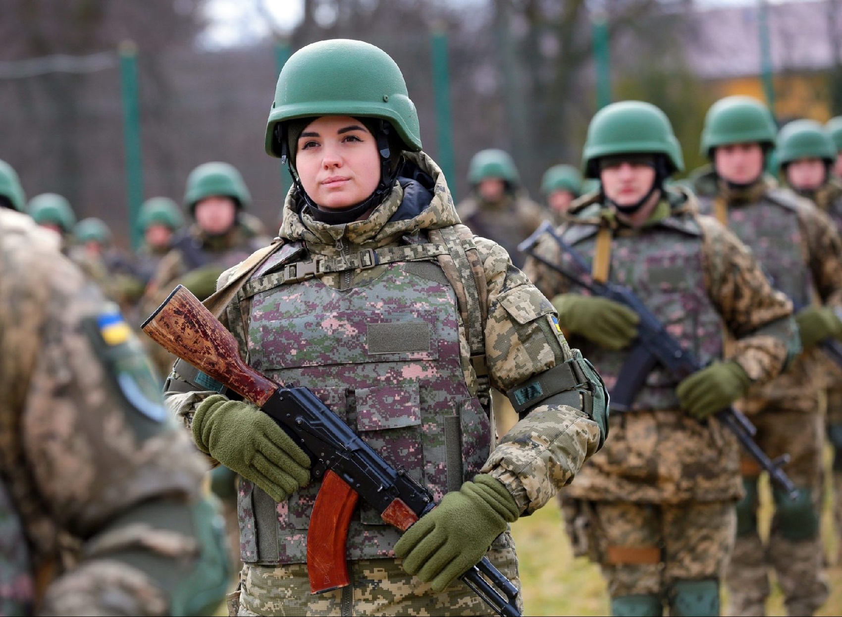 زنان اوکراینی در جنگ
