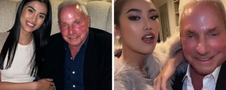 انتقادات شدید مدل ۲۹ ساله را از ازدواج با عشق میلیاردر ۷۵ ساله اش بازنداشت