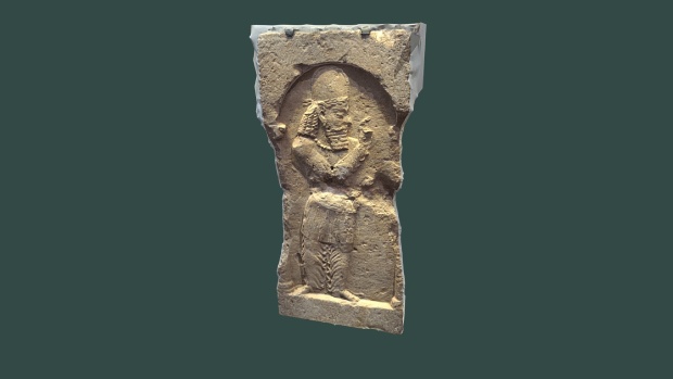سنگ نگاره سرباز ساسانی