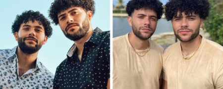 دوقلوهایی که در واقع پسرعمو هستند و در فضای مجازی همه را گیج کرده‌اند