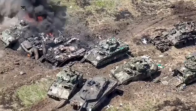 استفاده روس ها از تانک های انتحاری در اوکراین