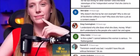 زن اینفلوئنسر ضدفمنیستی که می‌گوید طلاق باید غیرقانونی شود