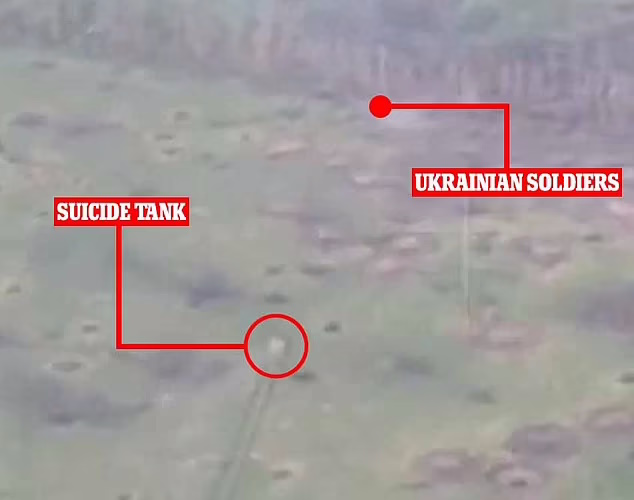 استفاده روس ها از تانک های انتحاری در اوکراین