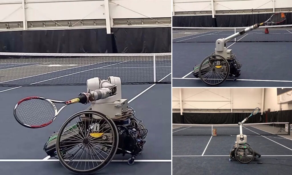 ساخت ربات تنیس باز توسط دانشمندان در آستانه مسابقات قهرمانی ویمبلدون + ویدئو