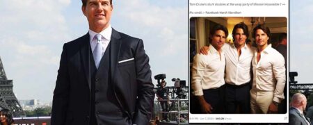 وایرال شدن عکس دسته جمعی بدل های تام کروز؛ واقعیت یا هوش مصنوعی؟