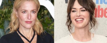 جیلیان اندرسون و لنا هیدی در سریال وسترن جدید نتفلیکس به نام The Abandons