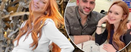 لیندزی لوهان مادر شد؛ ستاره جنجالی و همسر عربش به اولین فرزند خود خوشامد گفتند