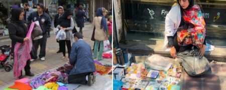 ۱۶ روز دستفروشی کردن یک خبرنگار برای تهیه گزارشی از وضعیت دستفروشان + ویدیو