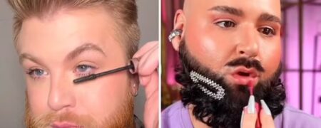 انتقاد شدید کاربران شبکه های اجتماعی به استفاده از مردان برای تبلیغ لوازم آرایش + ویدیو