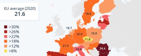 وضعیت فقر در کشورهای اروپایی چگونه است؟ + اینفوگرافیک