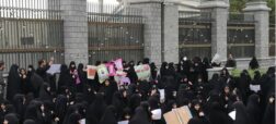 حواشی تجمع مدافعان حجاب؛ درگیری فیزیکی با مرد نامحرم و حمله به مامور قانون + ویدئو