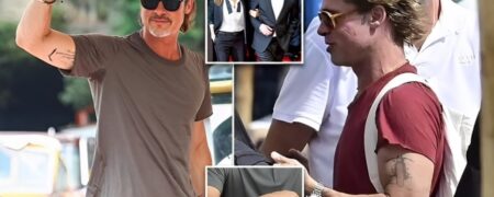 نگاهی به فهرست بلندبالای خالکوبی های برد پیت؛ از شعر مولانا تا تاریخ تولد آنجلینا جولی