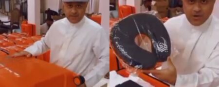 ماجرای چمدان بزرگ هدایای عربستان سعودی به حجاج چیست؟ + ویدئو