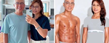 زوج سالمند کره ای که با ظاهر جوان و اندام ورزشکاری خود شگفتی ساز شدند