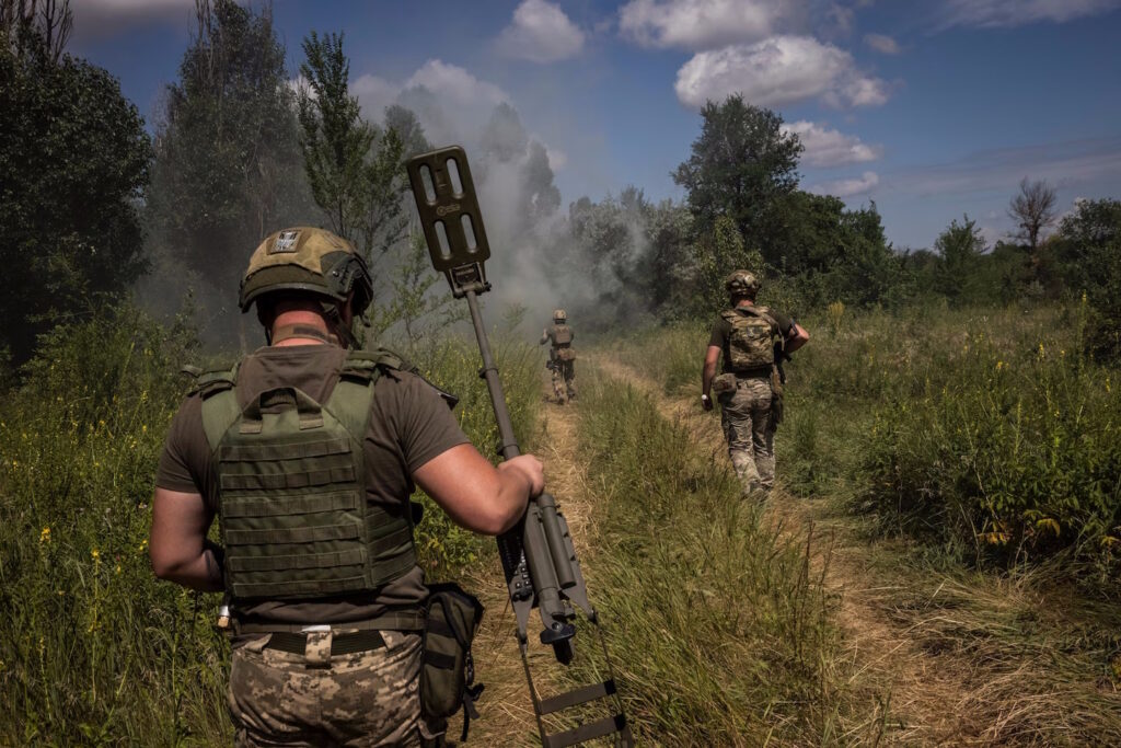 مین های ضدنفر و تله های انفجاری بلای جان اوکراین