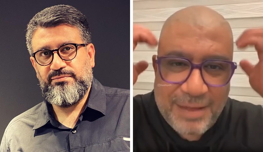 لایو انتقادی رضا رشیدپور درباره فیلترینگ و ماجرای تراشیدن موهایش + ویدئو