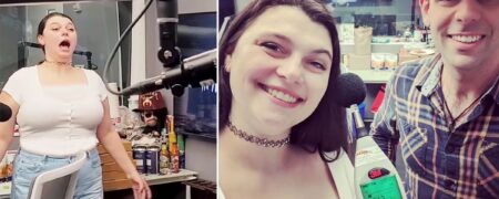 زن ۳۳ ساله ای که رکورد گینس بلندترین آروغ جهان را شکست! + ویدیو