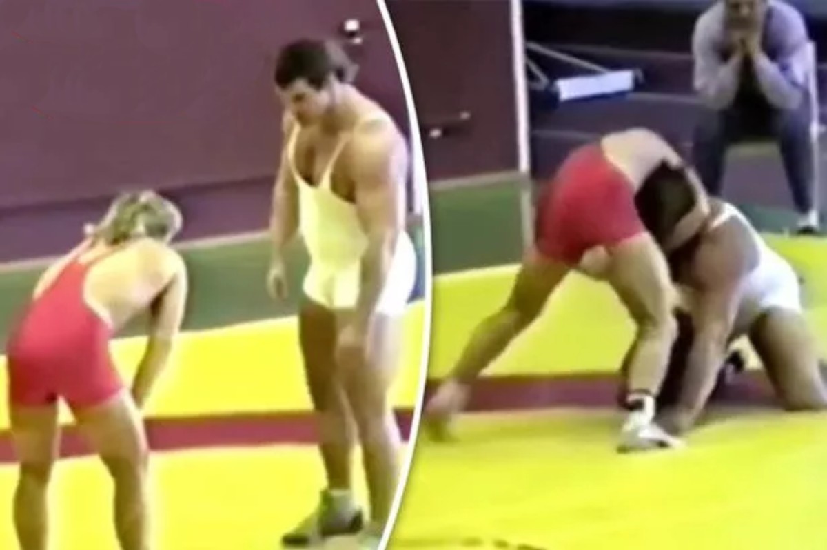 نبرد کشتی گیر 70 کیلویی با بدنساز 140 کیلویی + ویدیو