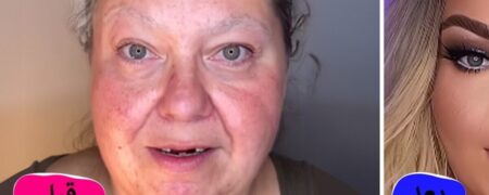 میکاپ آرتیست بی دندان کانادایی با آرایش خود را به ماریا کری تبدیل کرد!