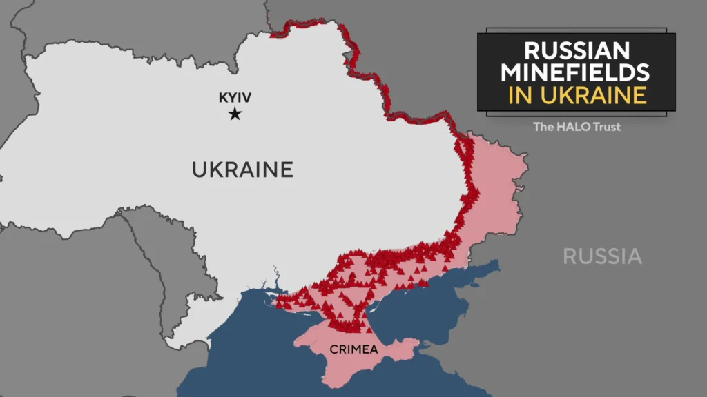 میدان ها مین روسیه در اوکراین چگونه خنثی می شوند؟