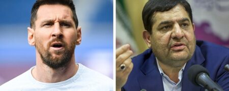 ادعای معاون اول رئیس جمهور: «به مسی پول دادند علیه جمهوری اسلامی توییت بزند» + ویدئو