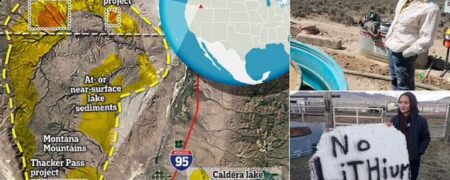 بزرگترین ذخایر لیتیوم جهان به ارزش ۱.۵ تریلیون دلار در ایالات متحده کشف شد